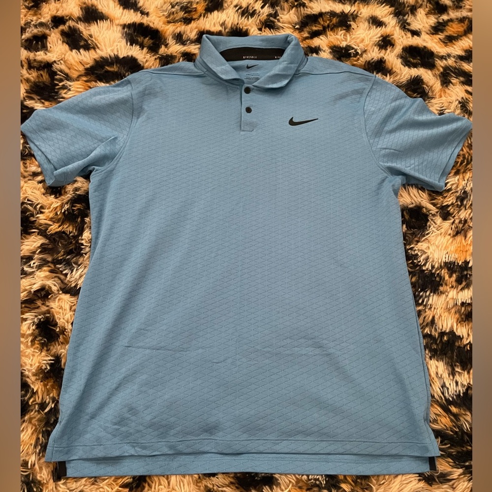Nike Blue Polo Shirt for Men